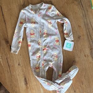 Disney Baby Winnie the Pooh and Piglet 18M Footed Pajamas